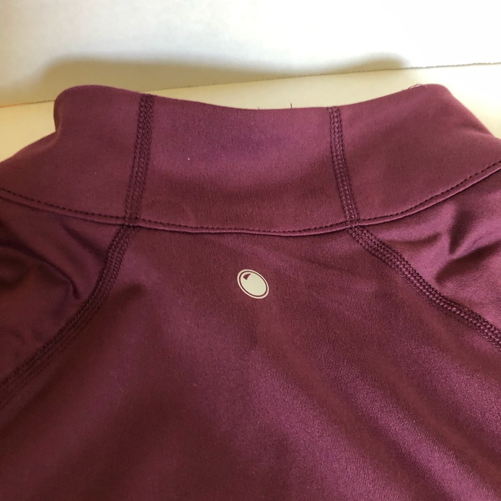 Yogalicious Long Sleeve 1/4 side neck Zipper Shirt - Picture 8 of 10